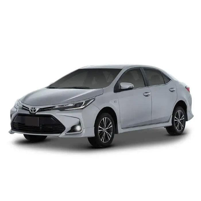 Toyota Corolla GLi for rent in Lahore – Affordable and reliable sedan rental for family trips & weddings